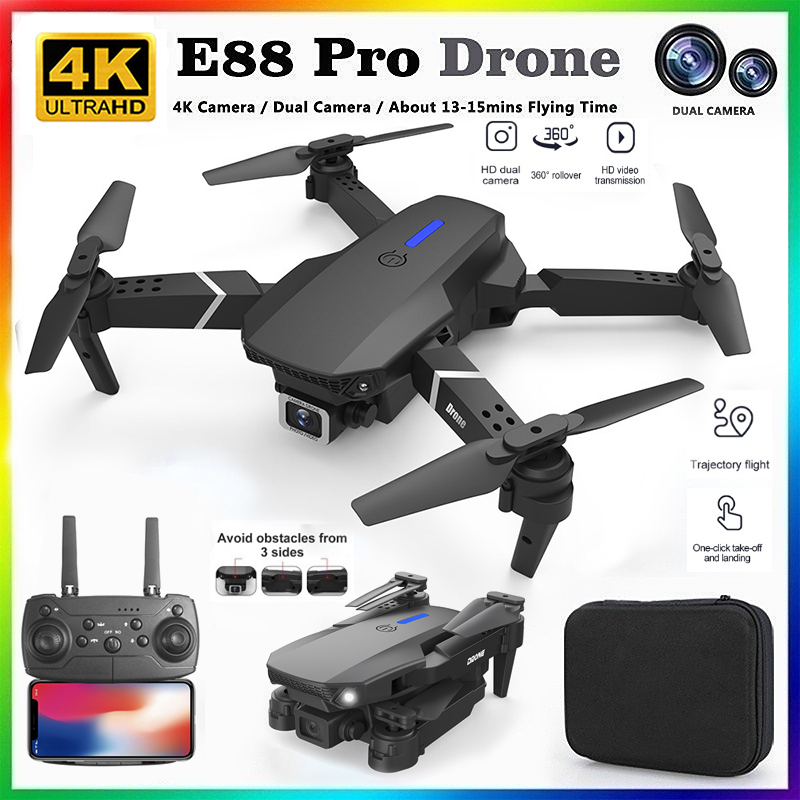 Rc Drone E88 - 2026 NIEUWE E88 Professionele HD 4K