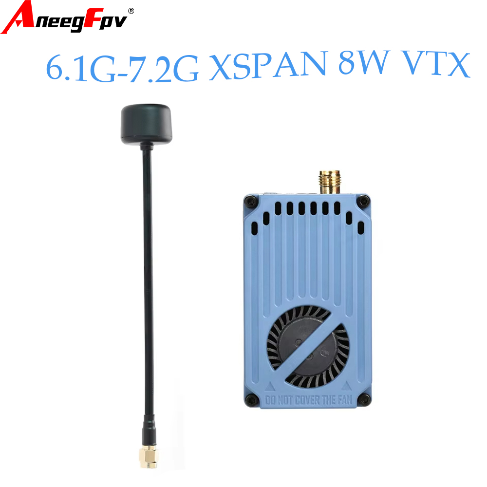 Drone Rc Transmitter And Receiver - RUSHFPV 6.1‑7.2G 8W X61728 VTX Videozendermodule