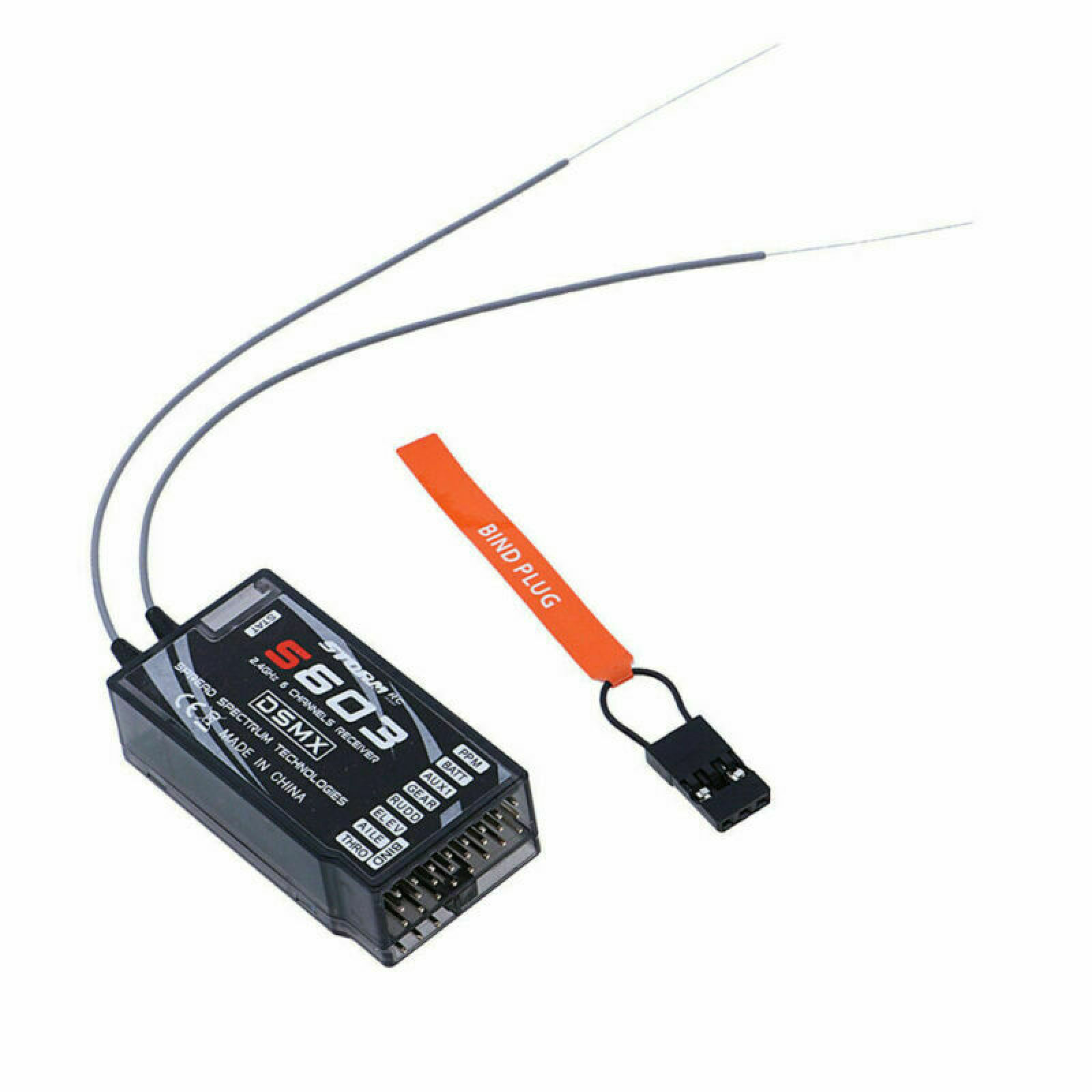 Drone Rc Transmitter And Receiver - 6CH 2.4GHz PPM S603 Ontvanger met