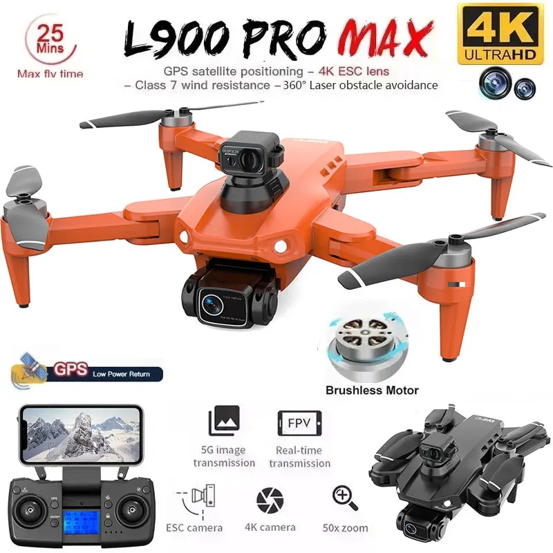 Gps Module Drone - L900 Pro MAX GPS-drone 4K Professionele