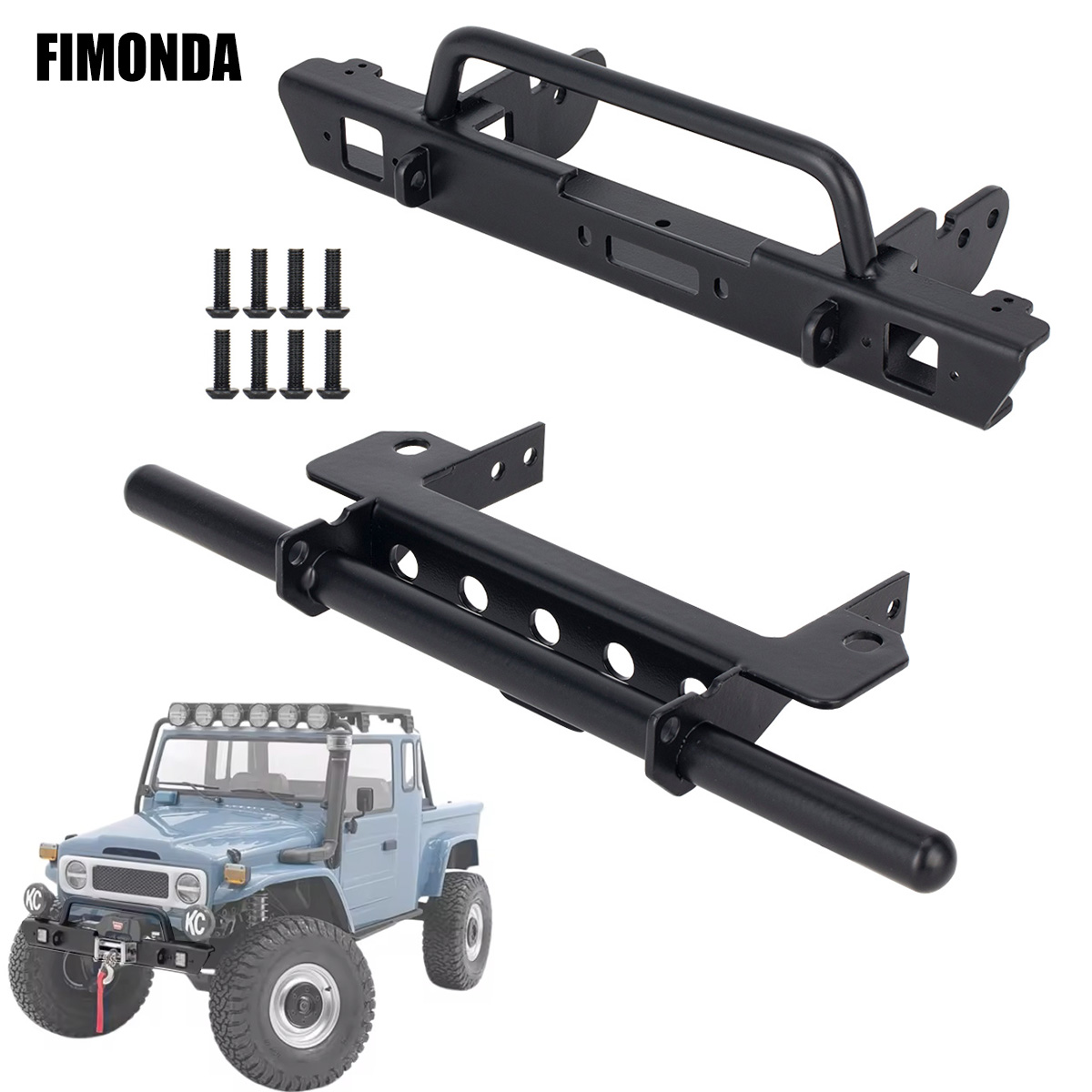 Rc Rock Crawler - Metalen voorbumper voor VP VS4-10 Phoenix
