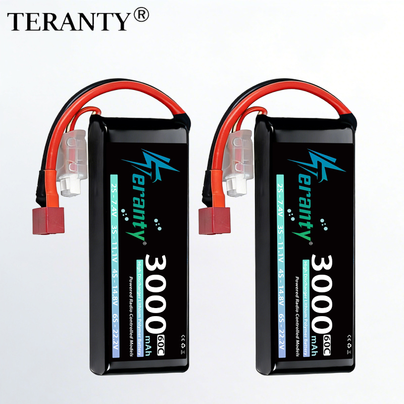 Drone Lipo Battery - TERANTY 2S 3000mAh Lipo Batterij 7.4V