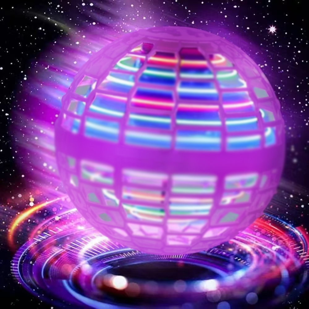 Drone Ball Rc - Flying Orb Boomerang Ball LED-verlichting Flying