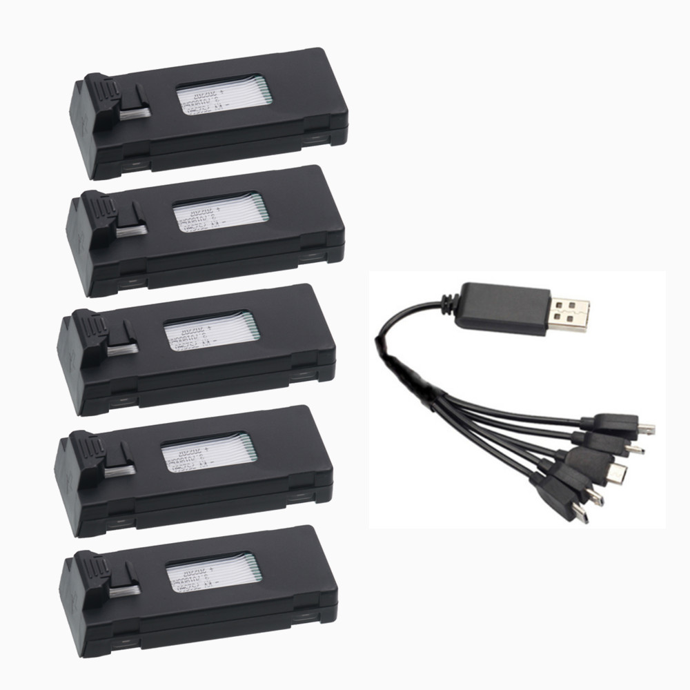 Drone Rc E88 Pro - 3.7V 1800Mah Lipo Batterij En Oplader