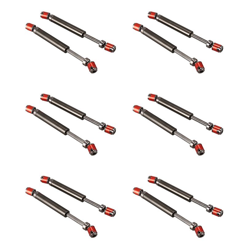 Rc Rock Crawler - A63T-12PCS Metalen CVD Aandrijfas 110-140Mm Voor