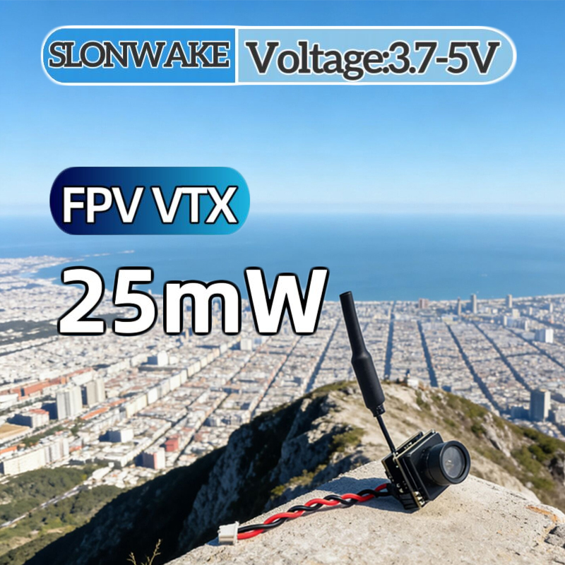 Drone Rc Transmitter And Receiver - SLONWAKE FPV 25mW vermogenssimulatie VTX geïntegreerde