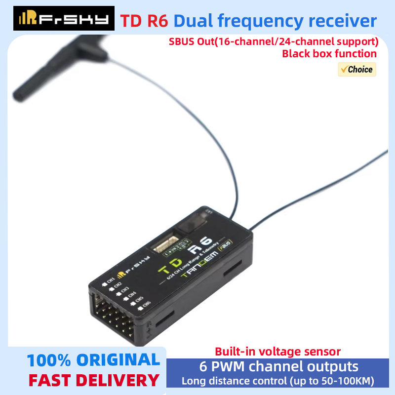 Frsky Receiver Module - FrSky TD R6 Ontvanger 2.4G 900M