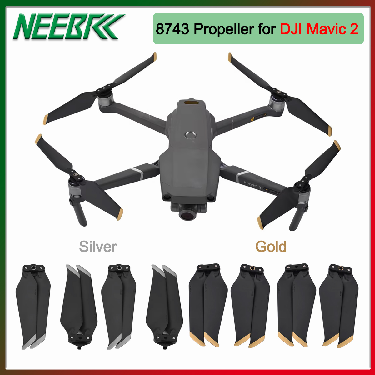 Drone Rcfpvpro - 4/8 STUKS 8743 Propeller Geluidsarme Props