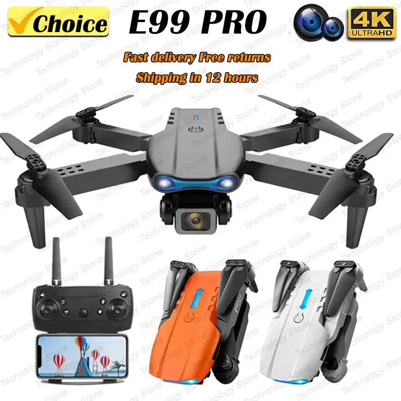 Drone Rc Quadcopter - E99 K3 Pro Opvouwbare Mini Drone