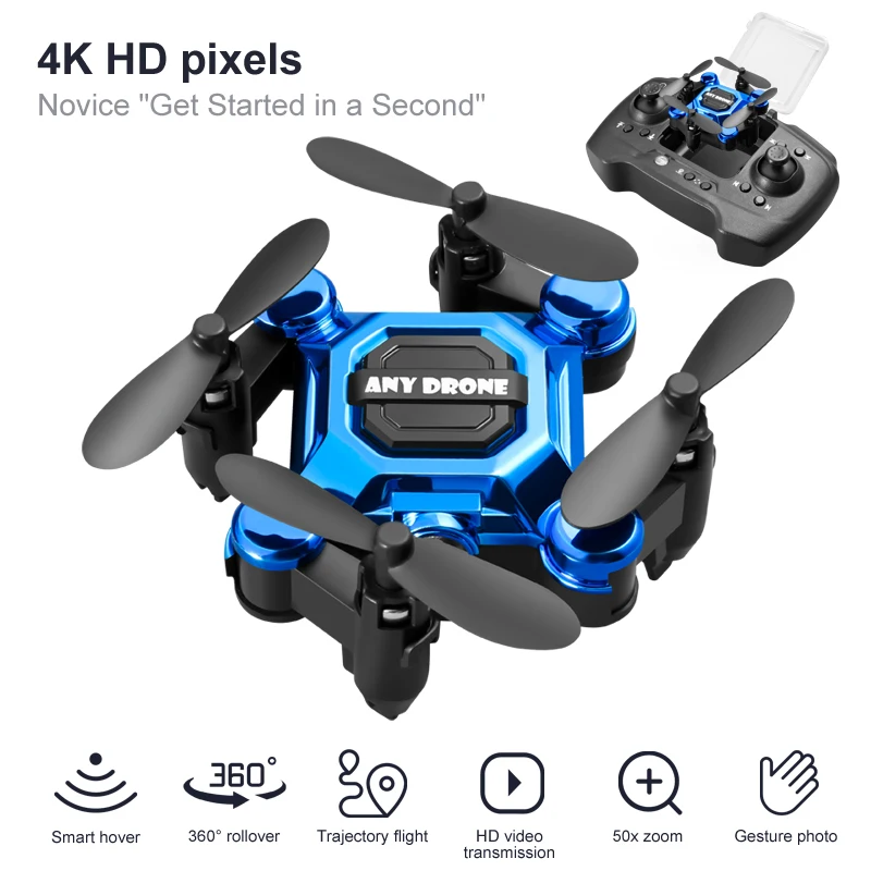 Drone Rc Folding - 4K Camera HD RC Drone Vouw