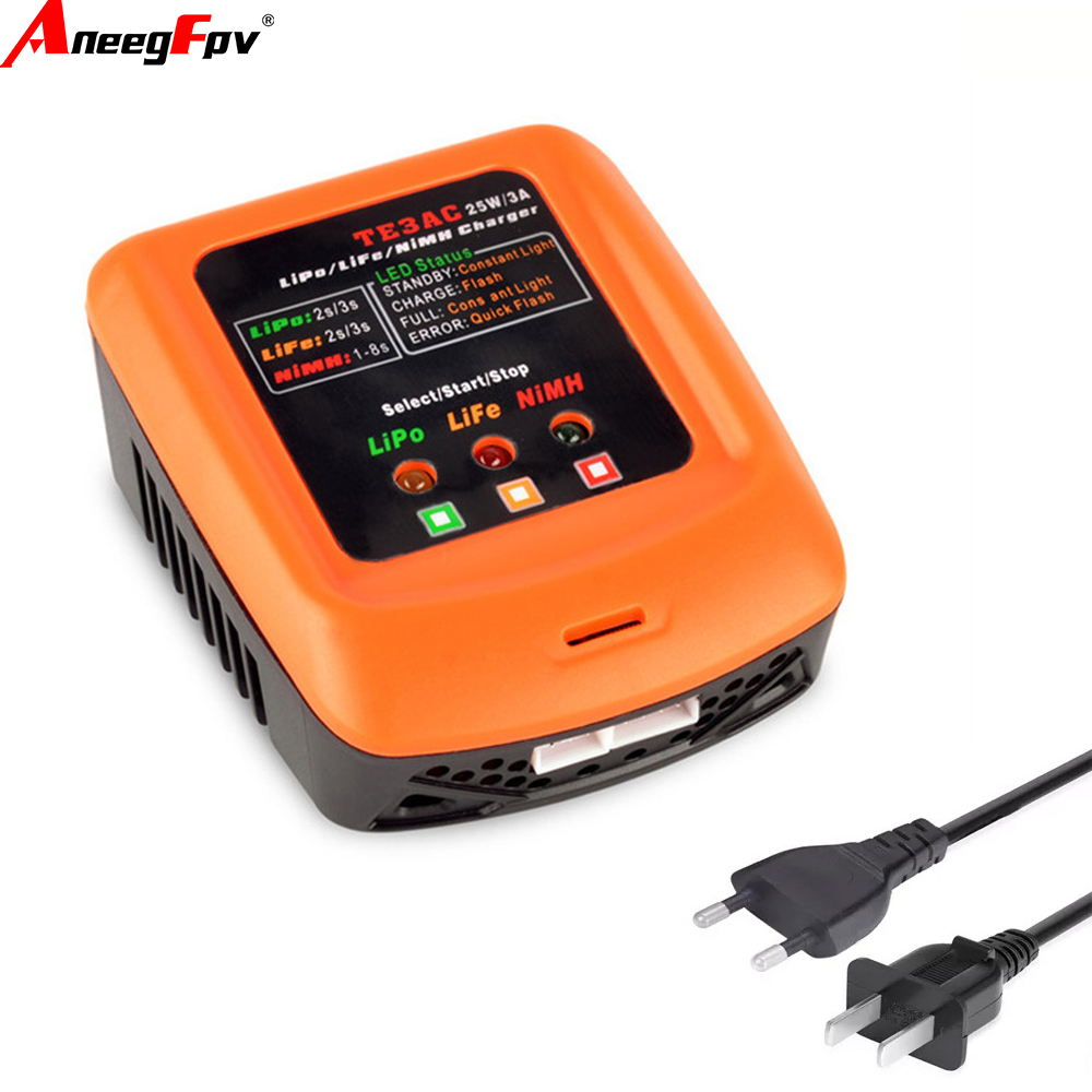 Drone Lipo Battery - TE3AC 100V-240V 25W/3A Professionele Balanslader voor