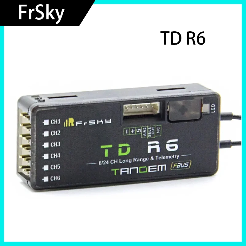 Frsky Receiver Module - FrSky TD R6 2.4G/900MHz Dubbele Frequentie