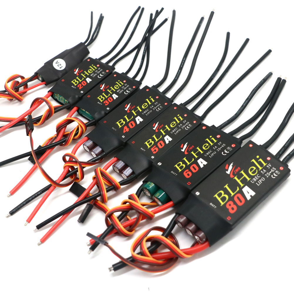 Drone With Rc 2 - BLHeli Borstelloze ESC 80A 12A 20A