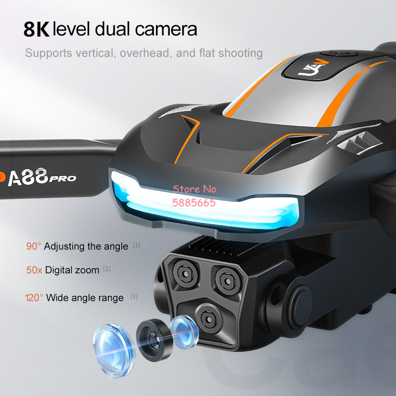 8K Luchtfotografie Optische st - Drone Rc Folding recensie en prijs