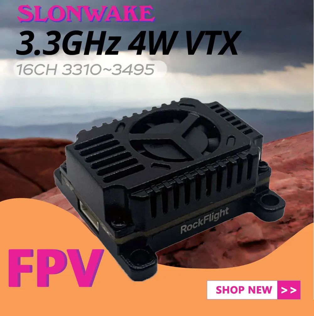 SLONWAKE FPV 3.3G 16CH 4000mW  - Drone Rc Transmitter And Receiver recensie en prijs