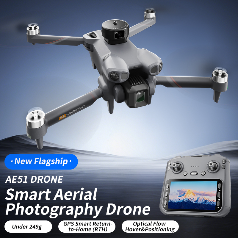 AE51 GPS Drone met 4-zijdige o - Drone Avion Rc recensie en prijs