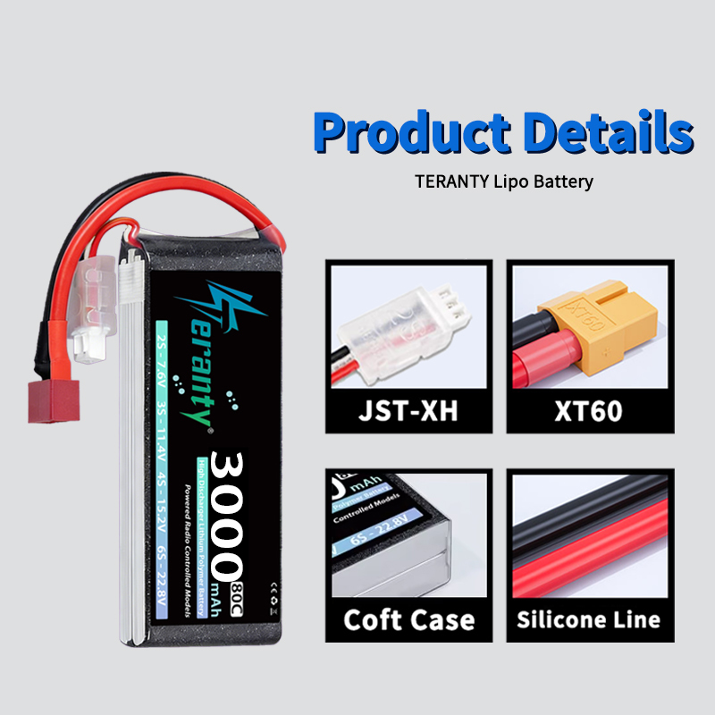 TERANTY 2S 3000mAh Lipo Batter - Drone Lipo Battery recensie en prijs
