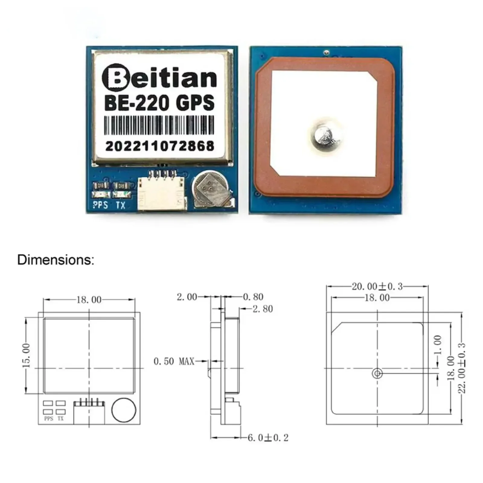 BE-220 M10050 Ultra-Low Power  - Gps Module Drone recensie en prijs