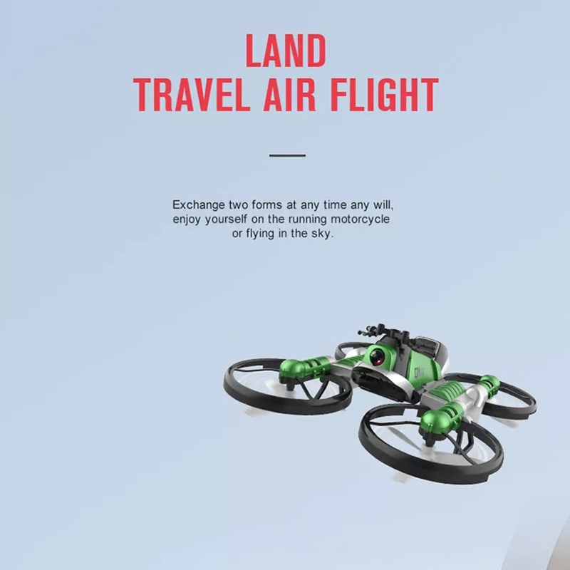 Land- en luchtdeformatie opvou - Drone Rc Folding recensie en prijs