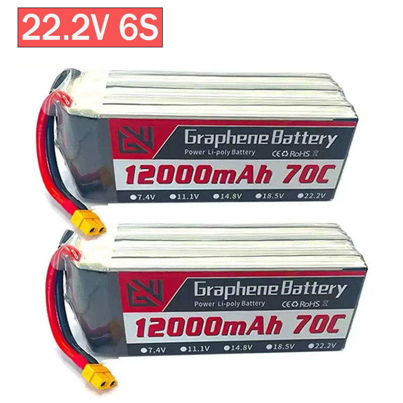 12000mAh 6S 22.2V 70C RC Lipo  - Drone Rc Game recensie en prijs