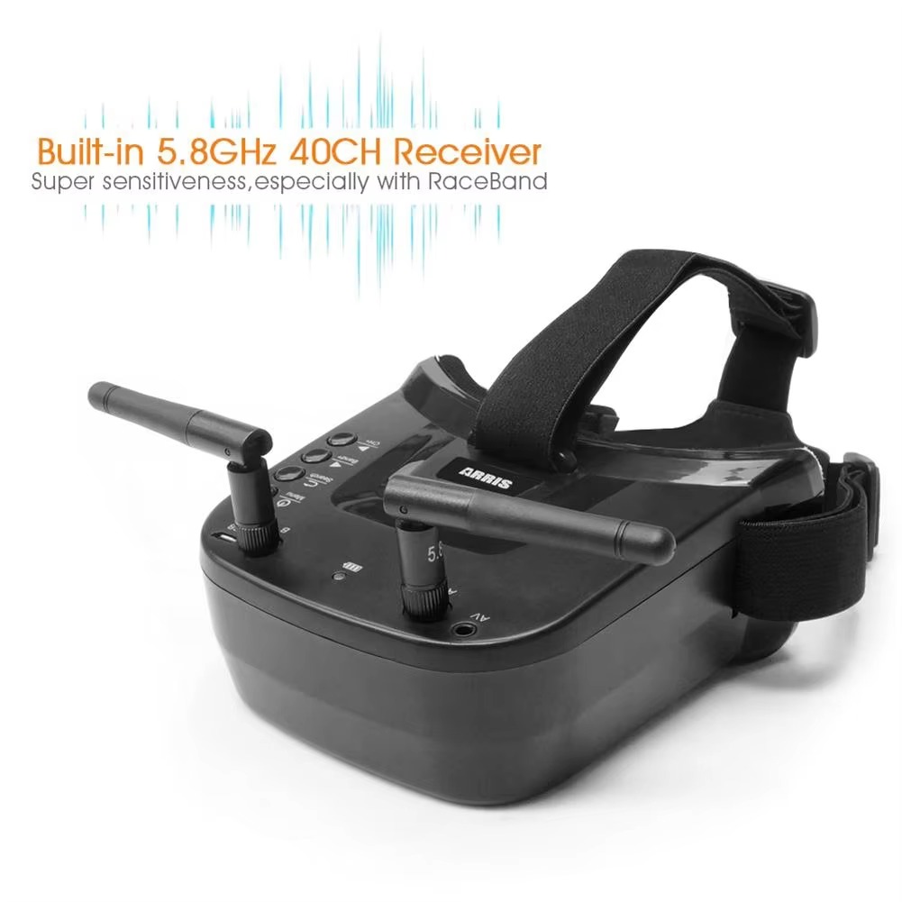 DroMa5.8G FPV-bril 40CH 3 inch - Fpv Goggles Headset recensie en prijs