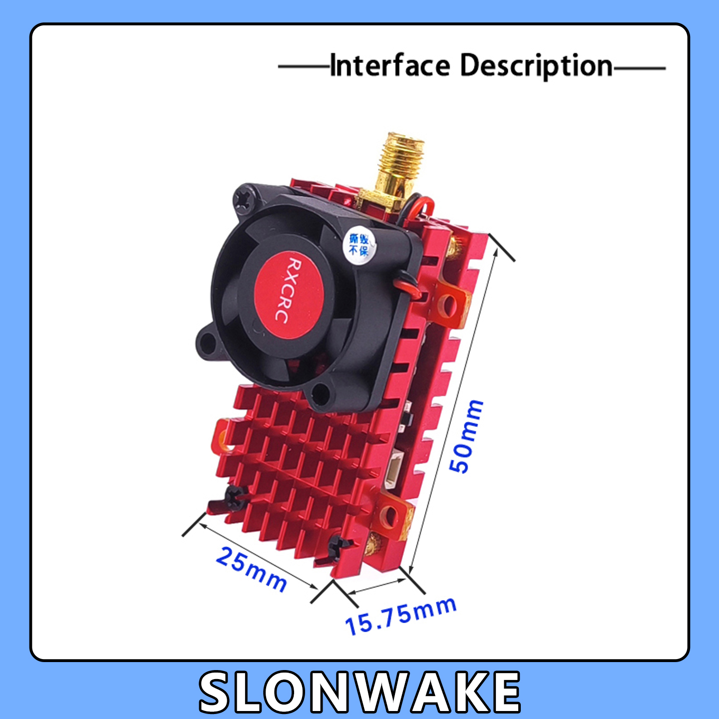 SLONWAKE 5.8G 2W VTX FPV 1800T - Drone Rc With Camera recensie en prijs