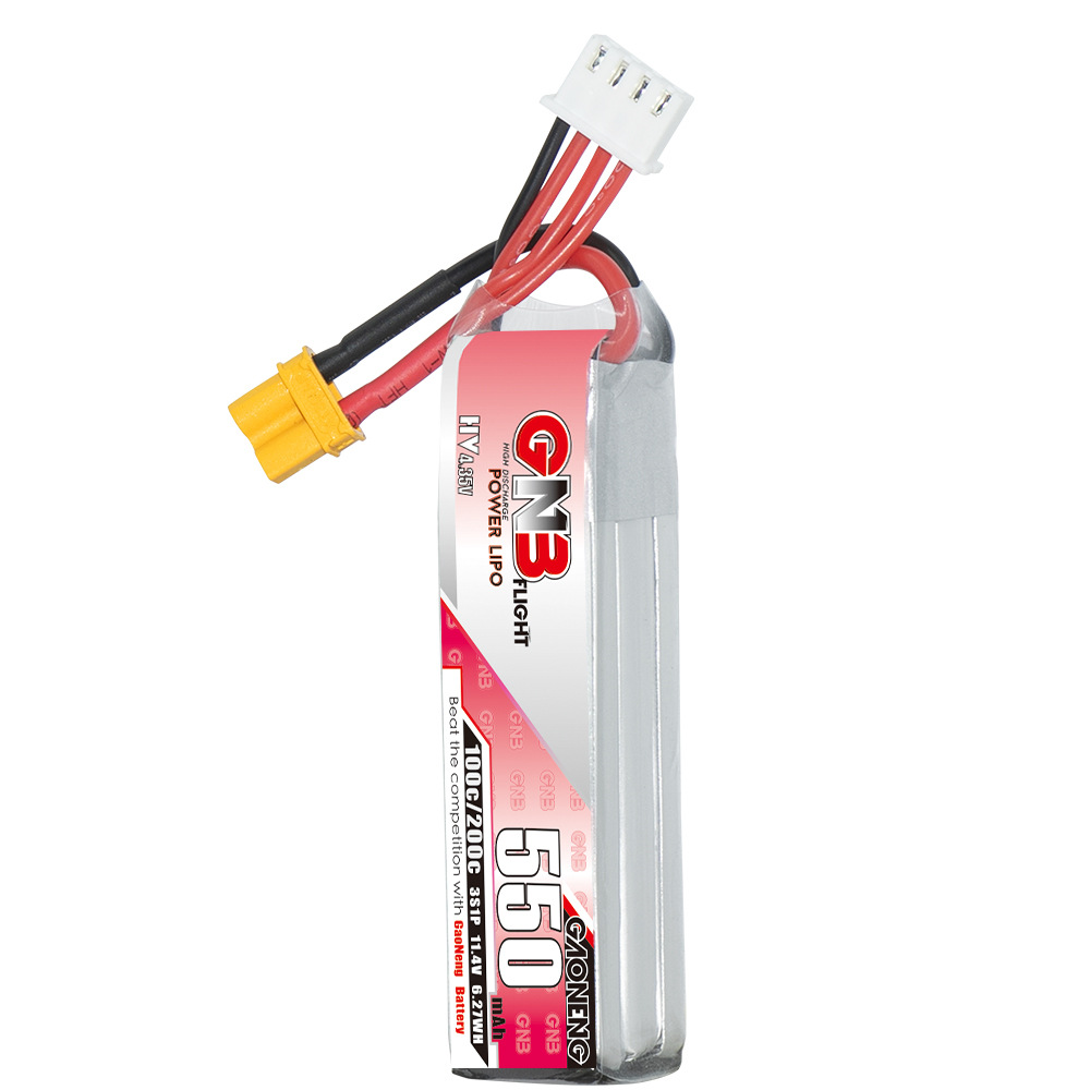 GNB HV 11.4V 550mAh 100C/200C  - Drone Lipo Battery recensie en prijs