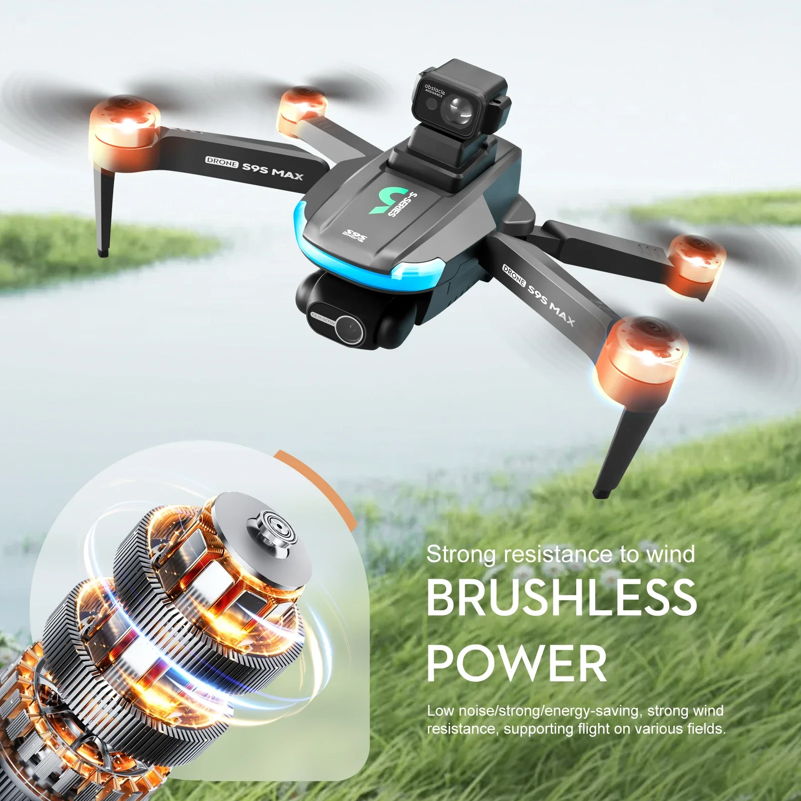 NIEUWE S9S MAX MINI Drone 4K 2 - Gps Module Drone recensie en prijs
