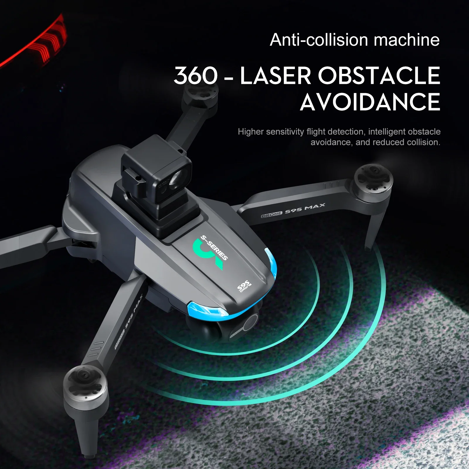 NIEUWE S9S MAX MINI Drone 4K 2 - Gps Module Drone recensie en prijs