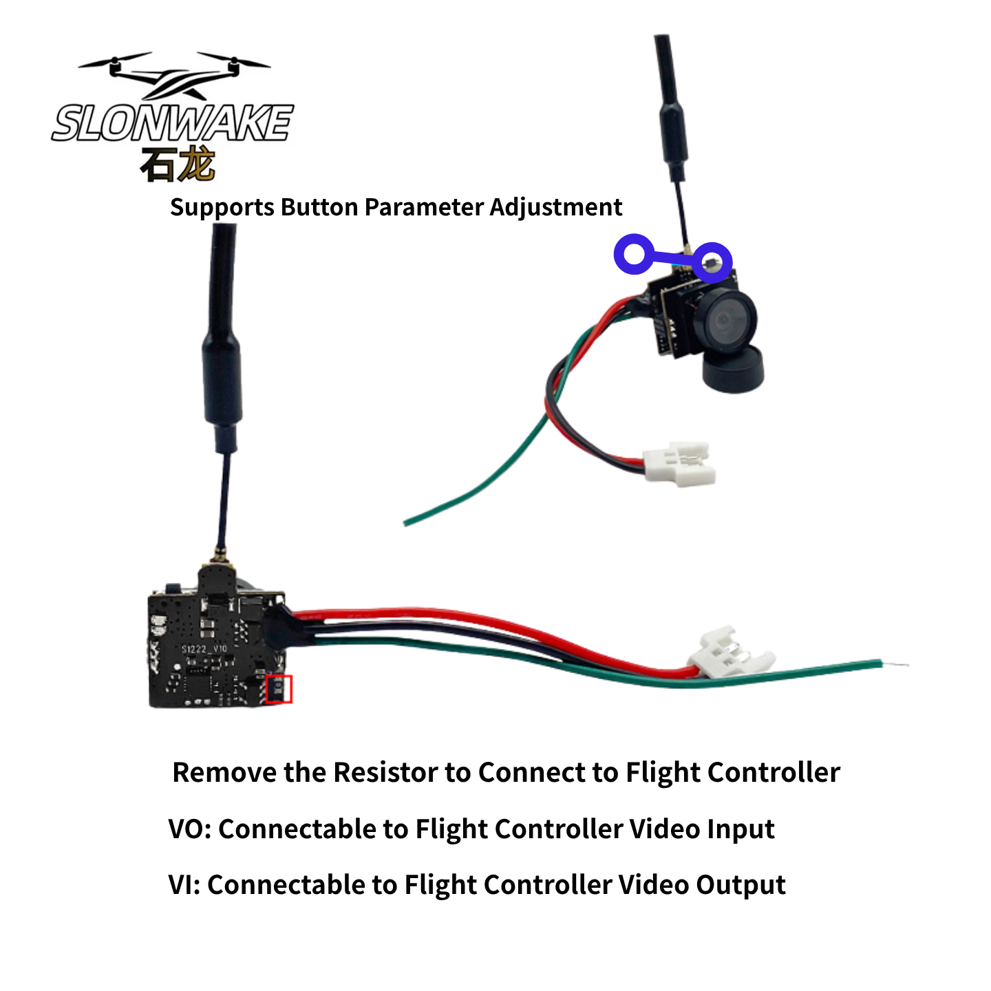 SLONWAKE 5.8G analoge videotra - Drone Rc With Camera recensie en prijs