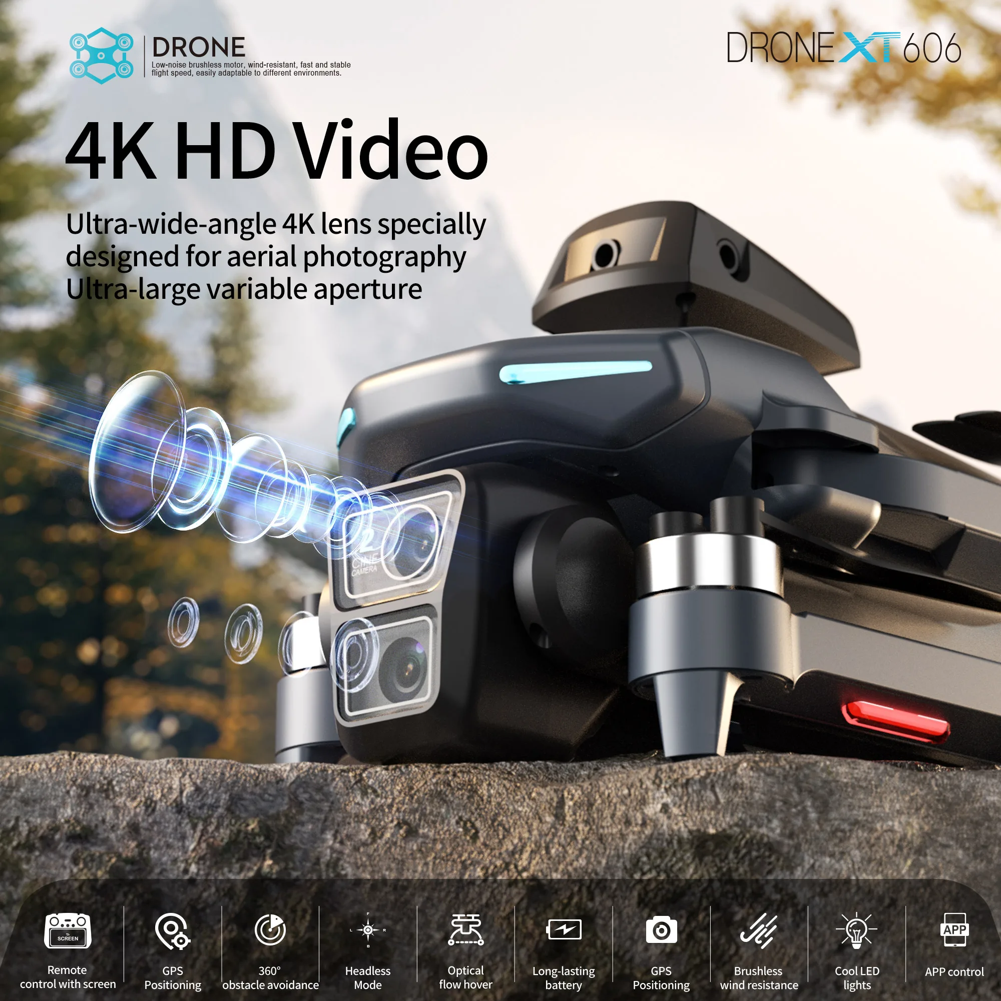 Lenovo XT606 MAX GPS Drone 4K  - Gps Module Drone recensie en prijs