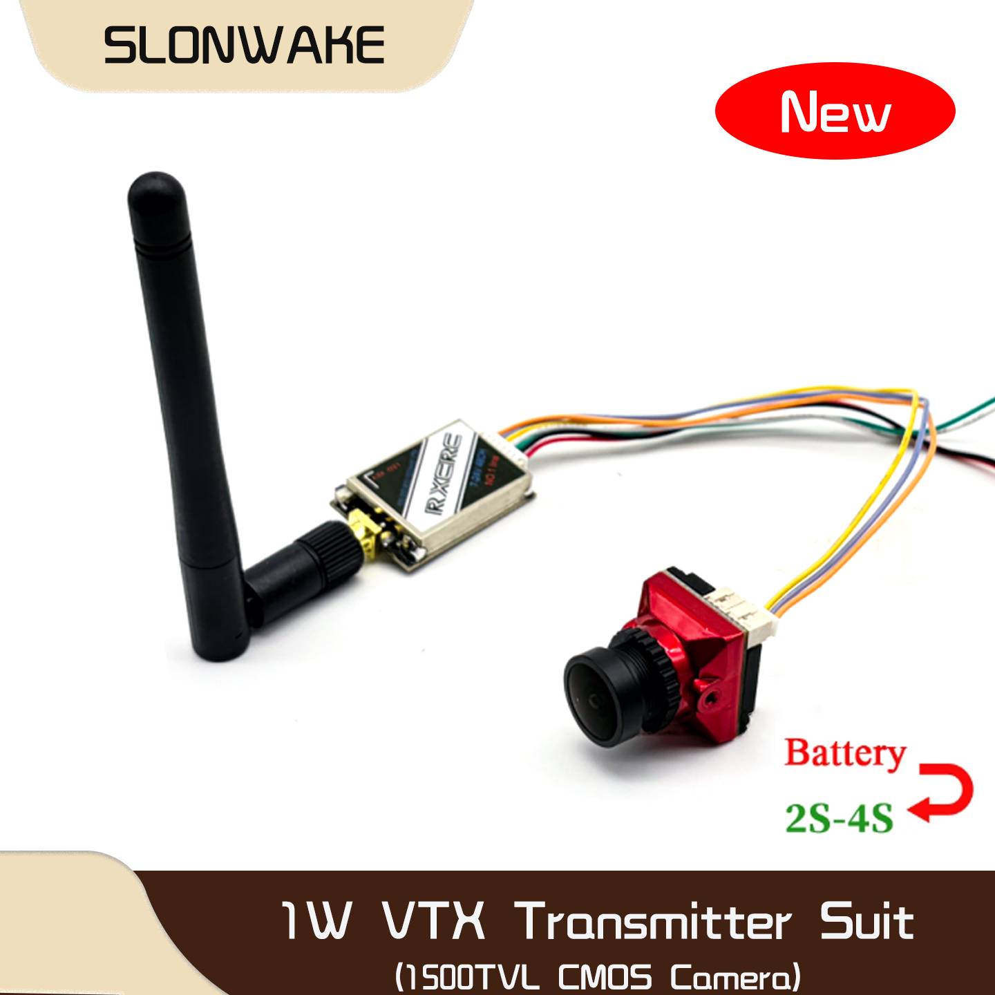 SLONWAKE 5.8G 48CH 1W VTX 100/ - Drone Rc Transmitter And Receiver recensie en prijs