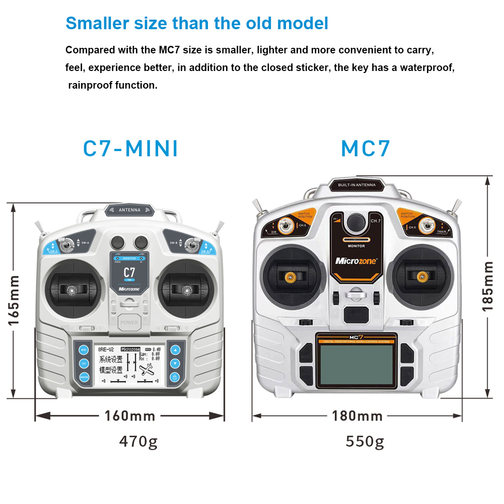 MicroZone MC7 Controller C7 MI - Drone Rc Transmitter And Receiver recensie en prijs