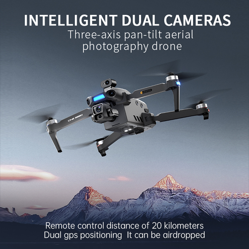2026 Nieuwe 8K Dual Camera Dro - Gps Module Drone recensie en prijs