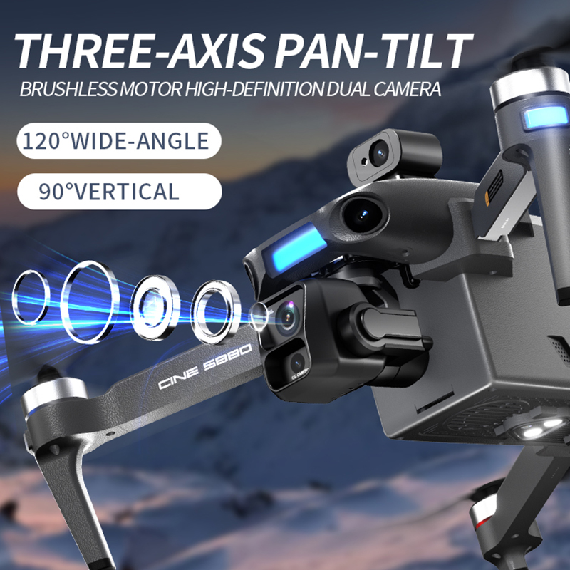 2026 Nieuwe 8K Dual Camera Dro - Gps Module Drone recensie en prijs