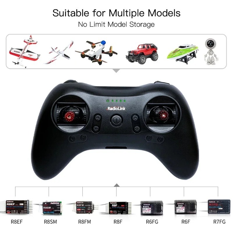 Radiolink T8S 2.4G 8-kanaals r - Drone Rc Game recensie en prijs