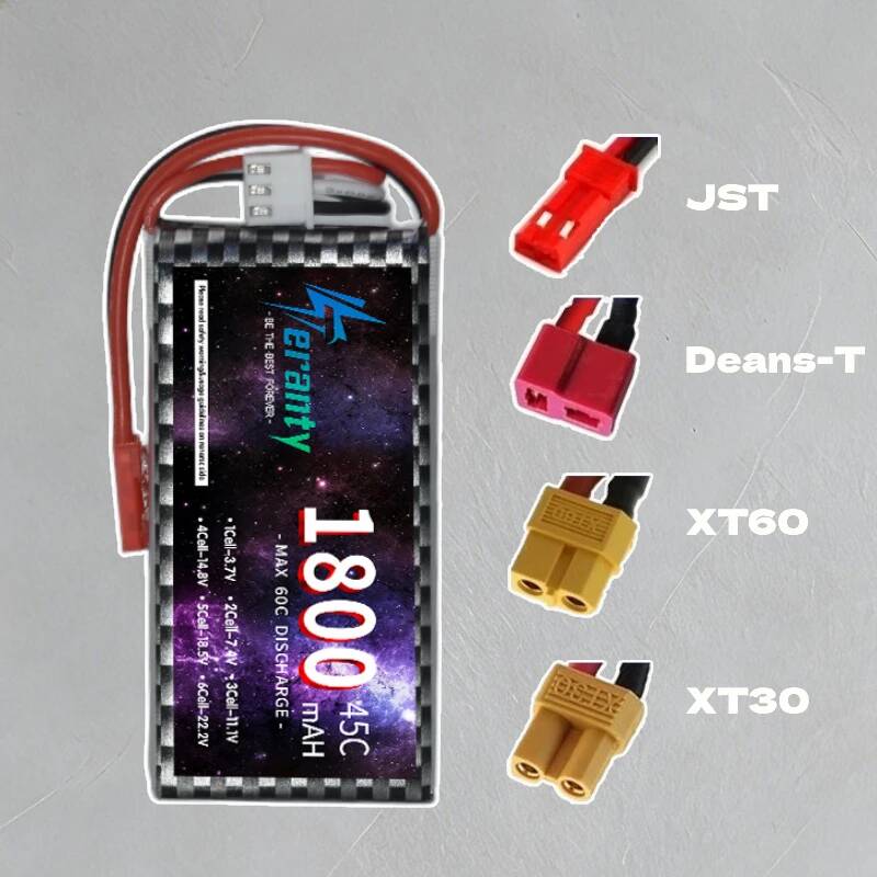 TERANTY 2S 3S 4S 1800mAh Lipo  - Drone Lipo Battery recensie en prijs