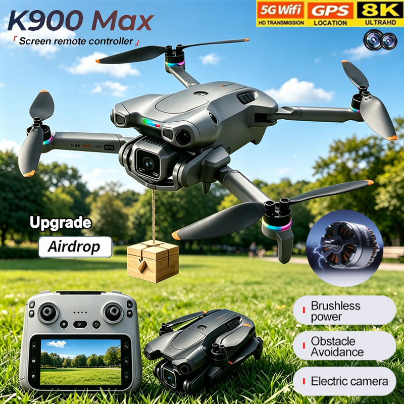 K900 Max FVP Drone 360° °   La - Drone Avion Rc recensie en prijs