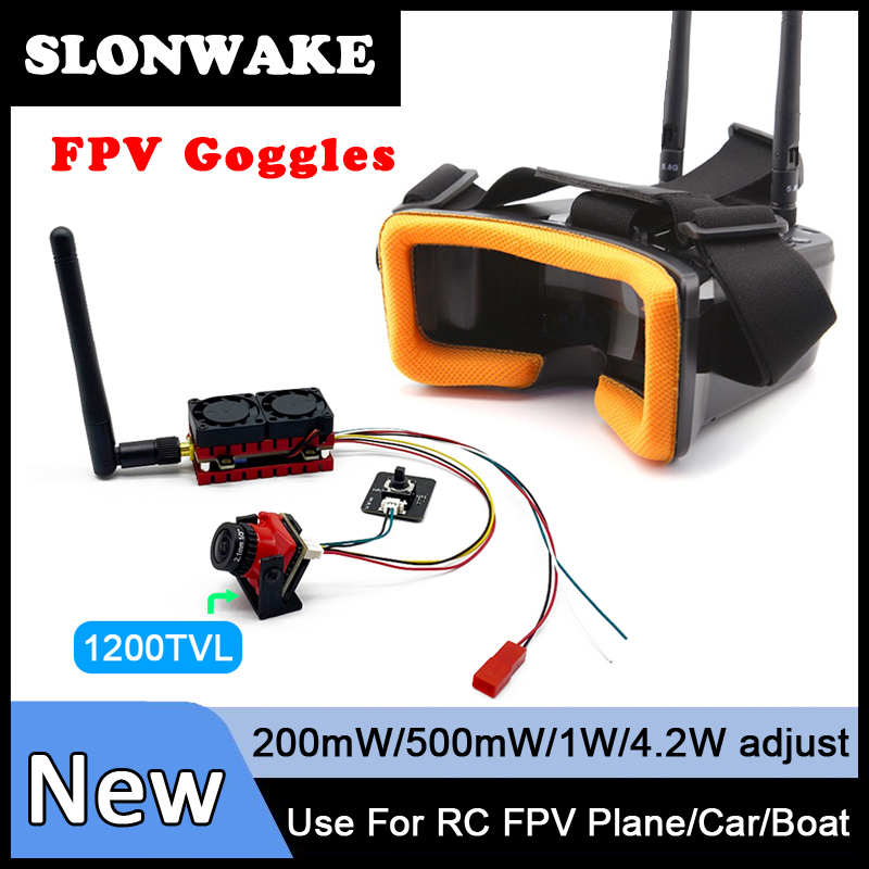 SLONWAKE 5.8G 48CH 4.2W VTX-ze - Fpv Goggles Headset recensie en prijs