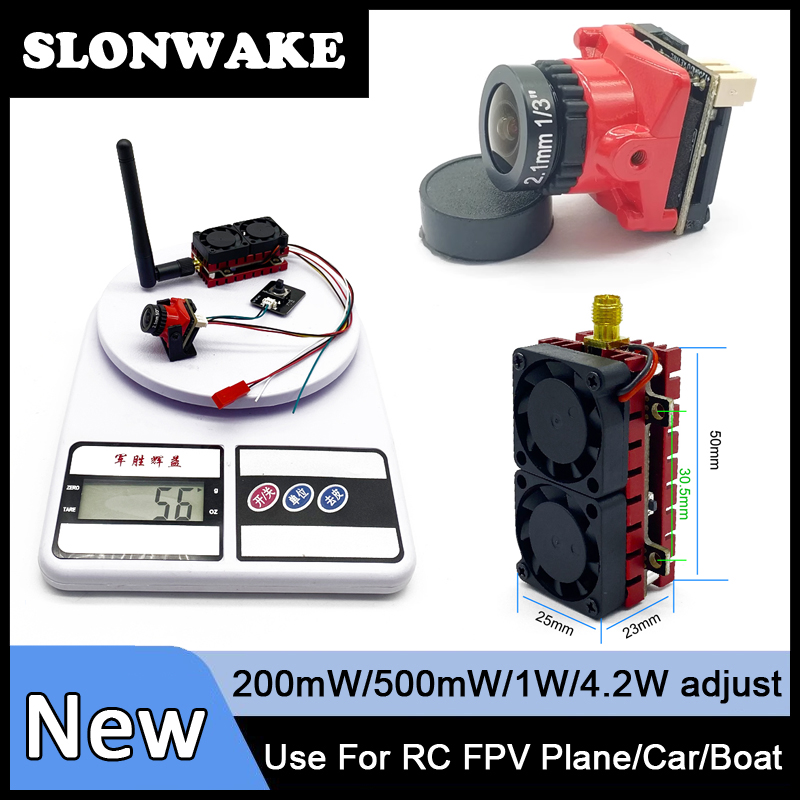 SLONWAKE 5.8G 48CH 4.2W VTX-ze - Fpv Goggles Headset recensie en prijs