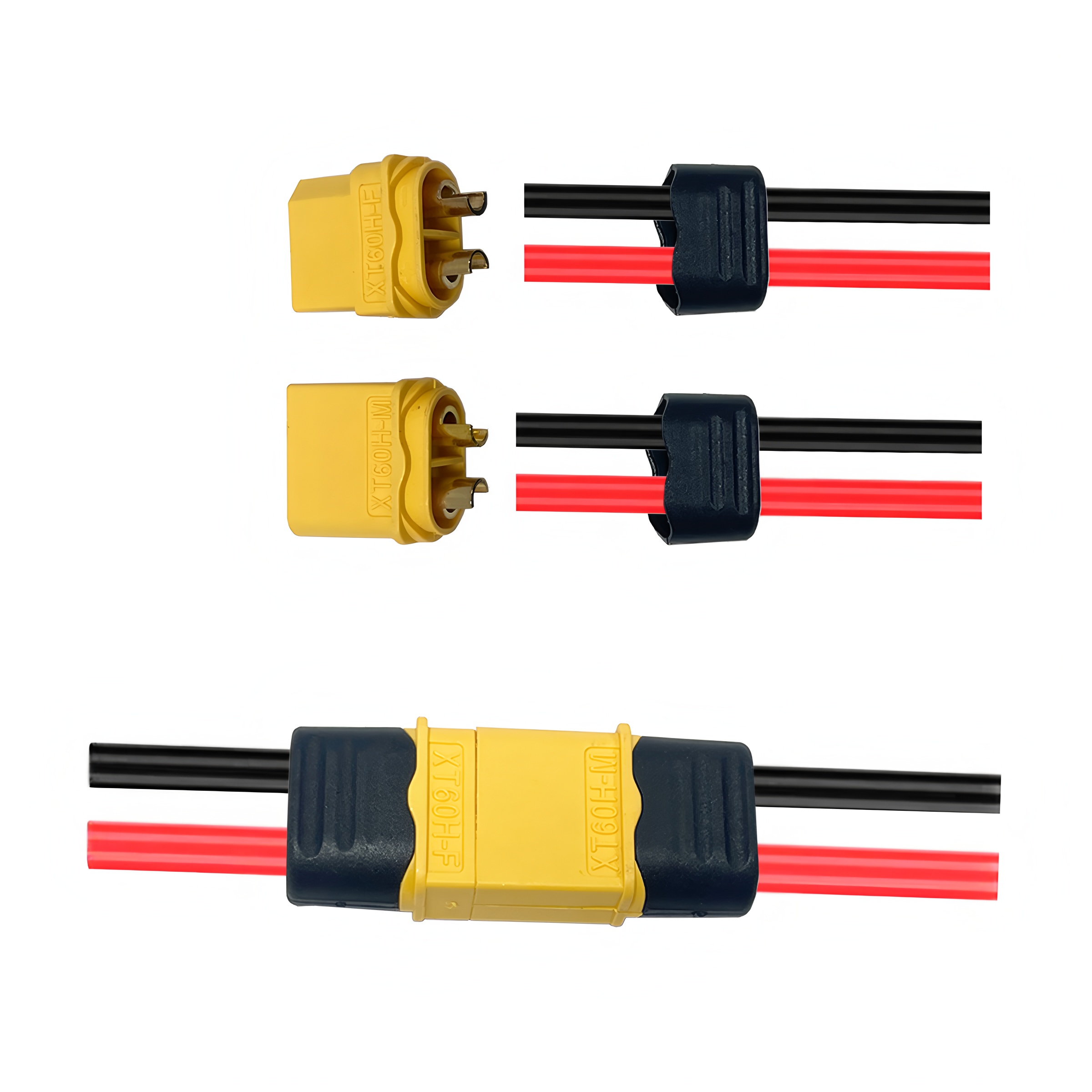 10/20 paar XT60H connectorplug - Drone Lipo Battery recensie en prijs