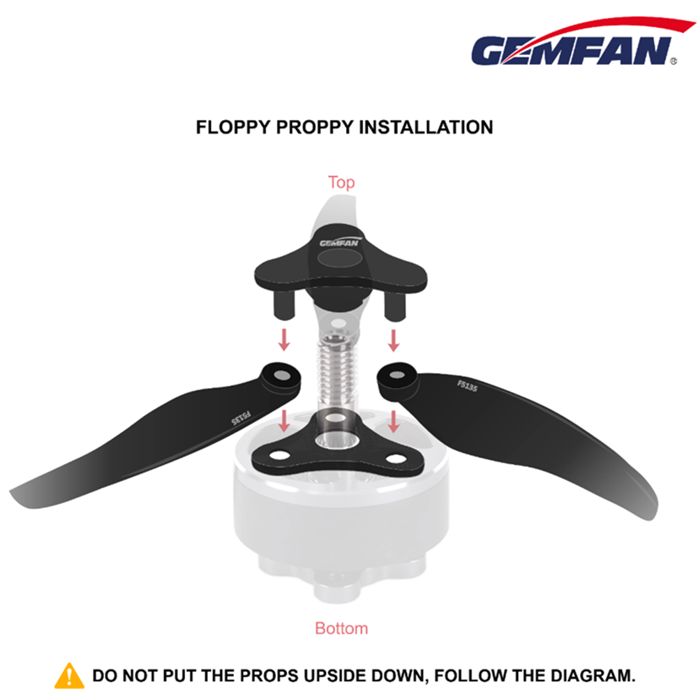 Klapschroef 5135 Gemfan FLOPPY - Drone Rc Folding recensie en prijs