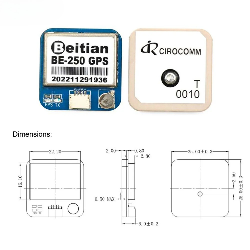 BEITIAN M10 GPS-module GALILEO - Gps Module Drone recensie en prijs