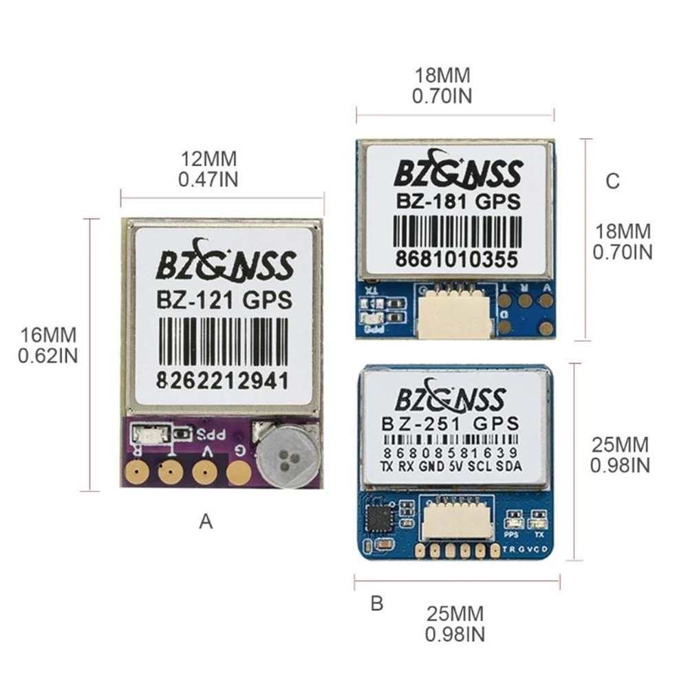 BZ-181 GPS-module Dubbel Proto - Gps Module Drone recensie en prijs