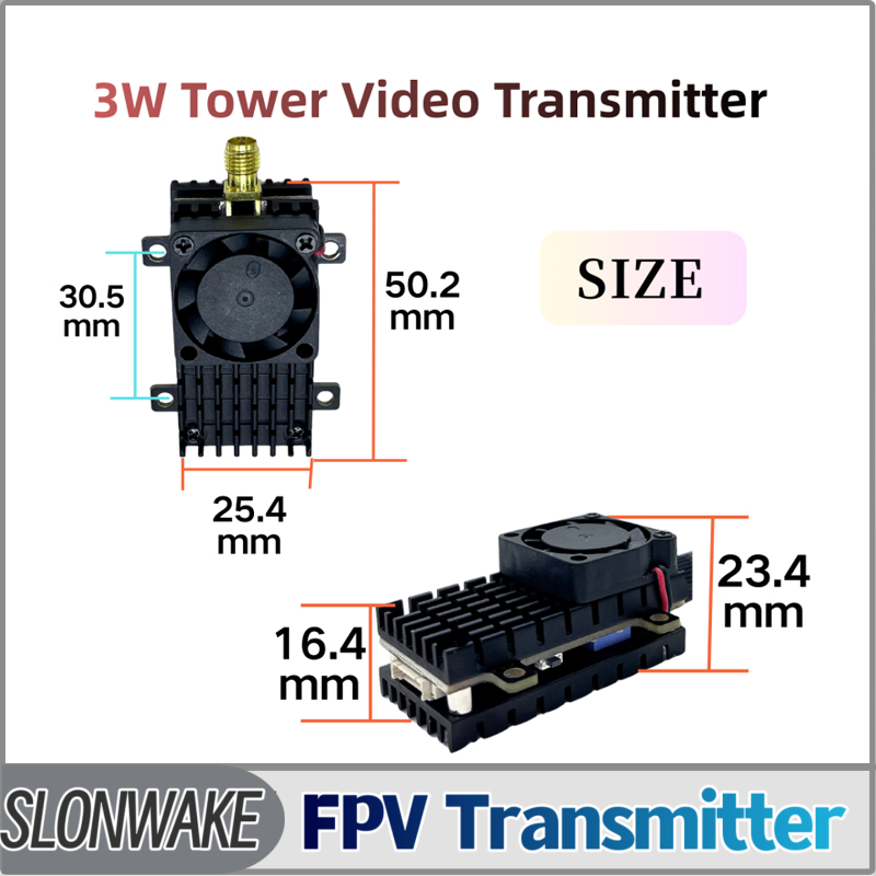 SLONWAKE 5.8G 3000mW Simulatie - Drone Rc Transmitter And Receiver recensie en prijs