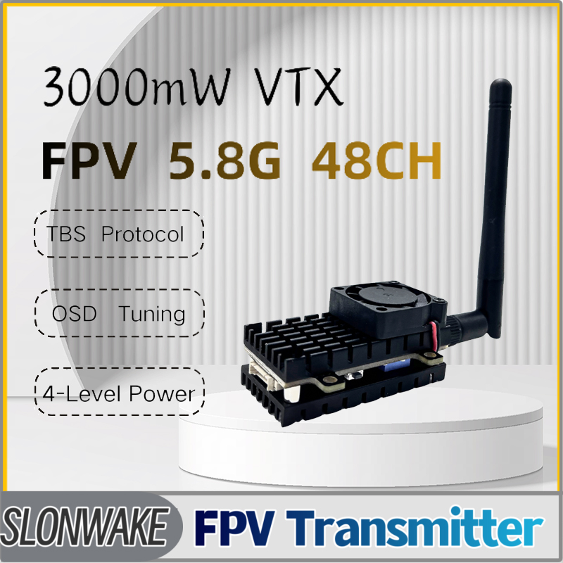 SLONWAKE 5.8G 3000mW Simulatie - Drone Rc Transmitter And Receiver recensie en prijs