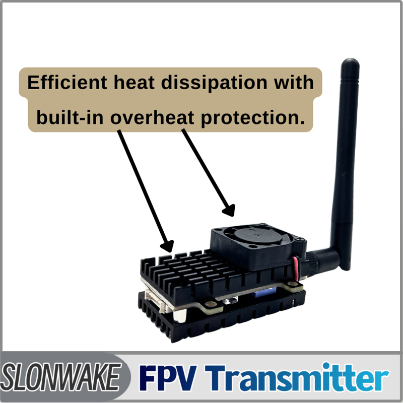 SLONWAKE 5.8G 3000mW Simulatie - Drone Rc Transmitter And Receiver recensie en prijs