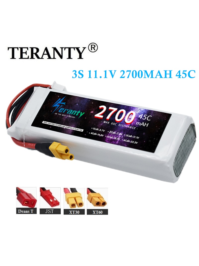TERANTY 2700 MAH 45C 3S batter - Drone Avion Rc recensie en prijs