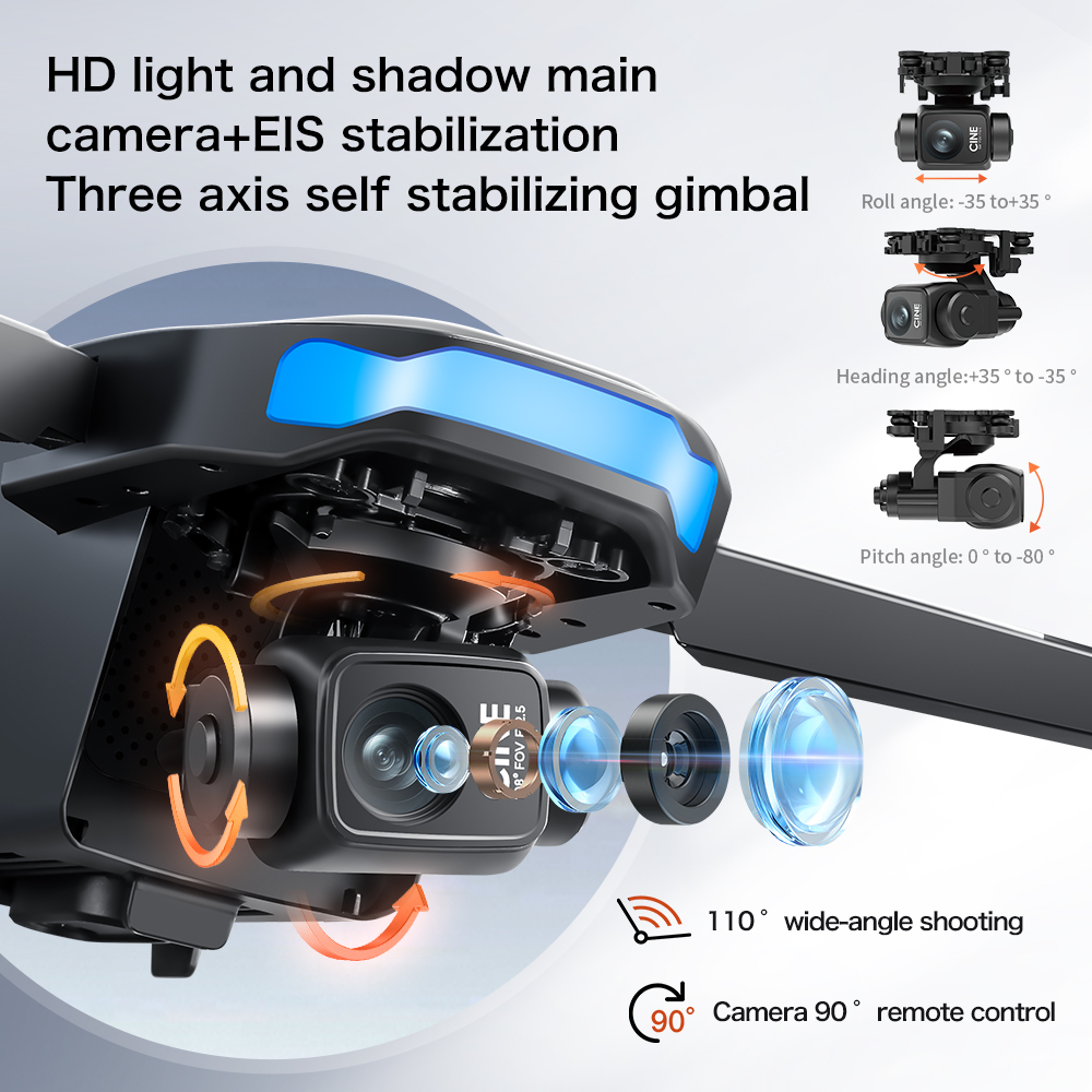 Nieuwe S-X1 MAX Drone GPS 8K P - Gps Module Drone recensie en prijs