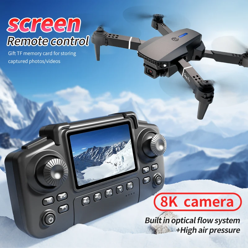 E88 PRO Drone met scherm 4K HD - Drone Rc E88 Pro recensie en prijs